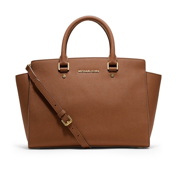 Michael Kors Brown Leather Satchel - Picture 3 of 6
